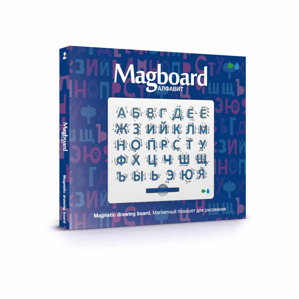 

Планшеты Назад к истокам, Магнитный планшет для рисования Назад к истокам "Magboard Алфавит"
