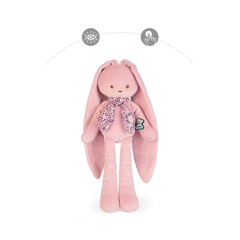 Мягкая игрушка Kaloo "Кролик", серия "Lapinoo", розовый, средний, 35 см - фото №10