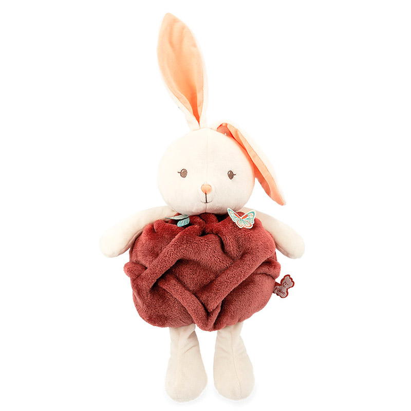 Мягкая игрушка Kaloo "Кролик Buble of Love", серия "Plume", корица, 30 см - фото №5