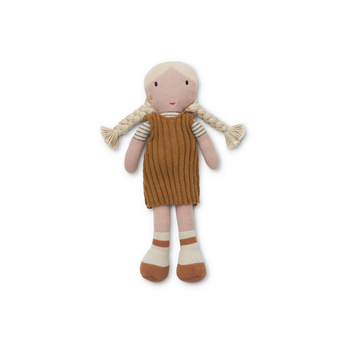 Текстильная кукла Liewood "Johanna" , мульти микс с золотой карамелью