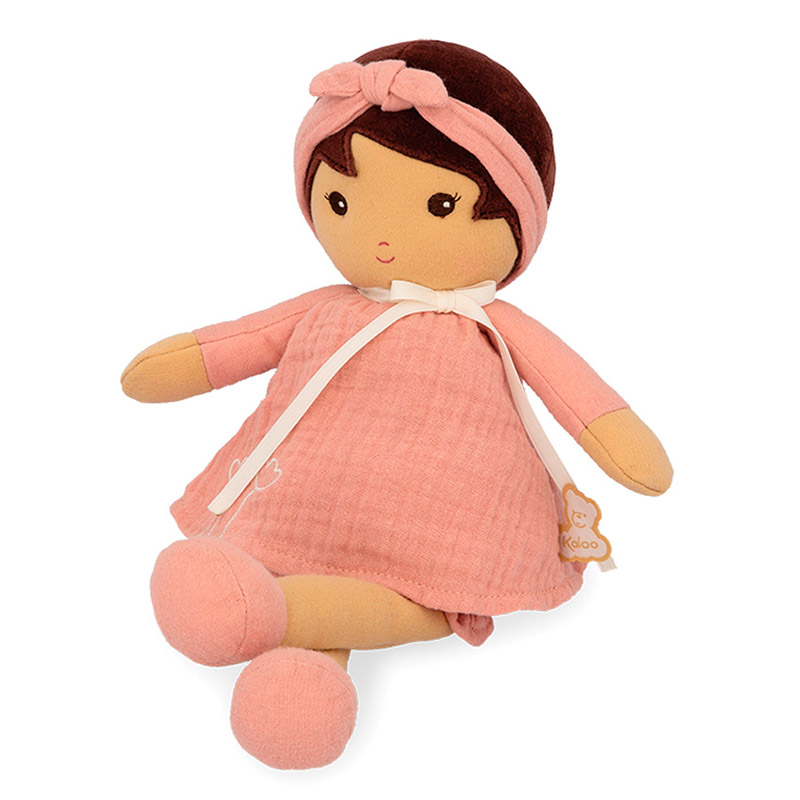 Текстильная кукла Kaloo "Amandine", в розовом костюме, серия "Tendresse de Kaloo", 32 см - фото №4