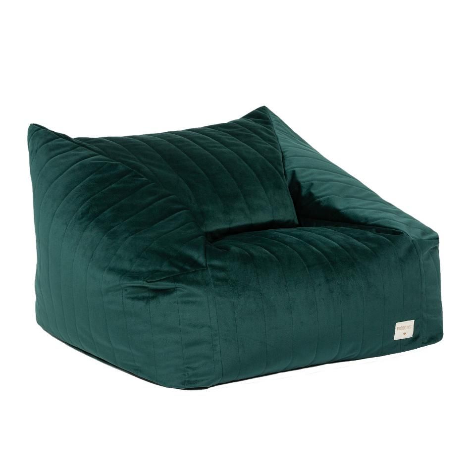 Кресло Nobodinoz "Chelsea Velvet Jungle Green", зеленый мох, 72 х 75 х 42 см - фото №2