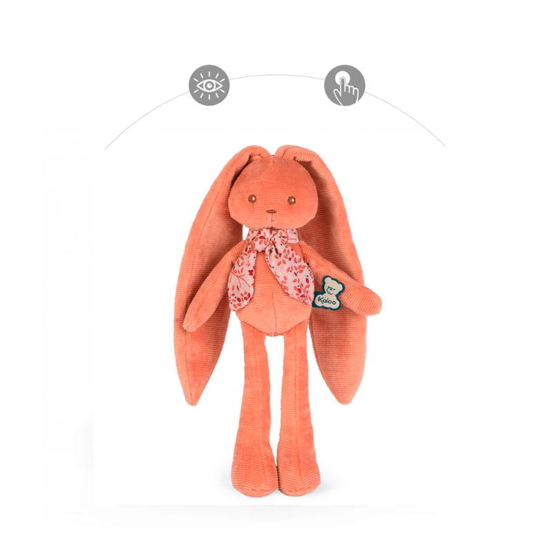 Мягкая игрушка Kaloo "Кролик", серия "Lapinoo", терракотовый, маленький, 25 см - фото №8