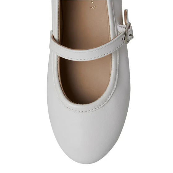 Туфли Marisharm "Кристина" со сменным декором сзади, белые - фото №6