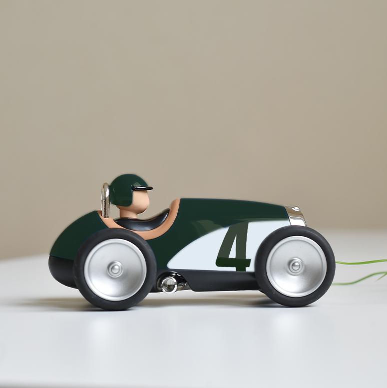 Игрушечная гоночная машинка, зеленая