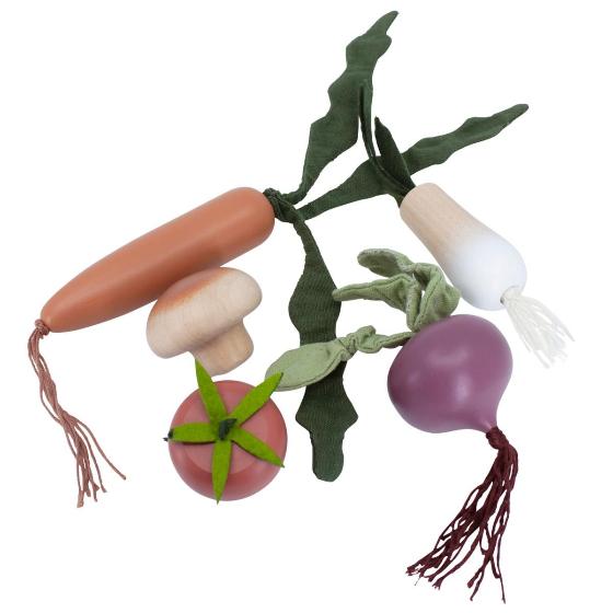 Набор игрушечных овощей Sebra