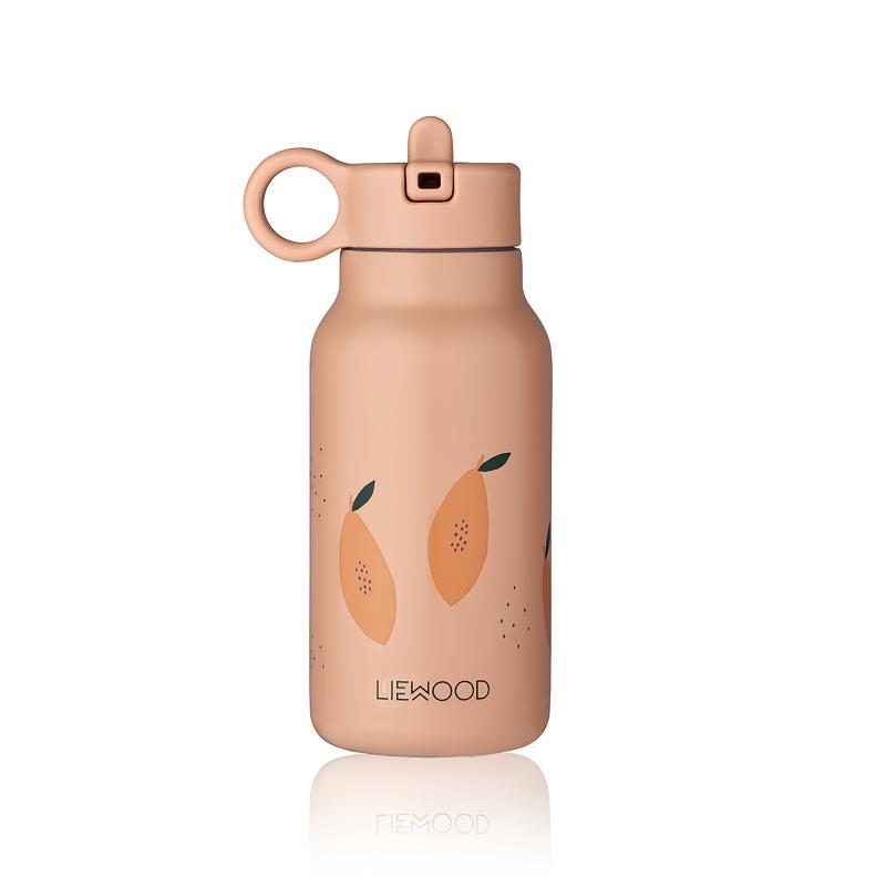 Бутылка-термос для напитков Liewood "Falk Papaya", пыльно-розовая, 250 мл