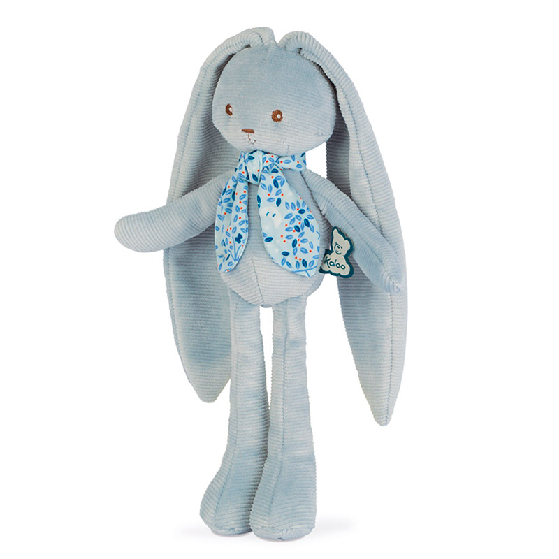 Мягкая игрушка Kaloo "Кролик", серия "Lapinoo" голубой, маленький, 25 см - фото №3