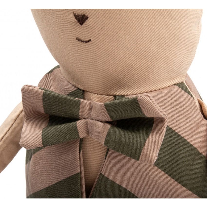 Текстильная игрушка в виде медведя Nobodinoz "Majestic Bear Green", зеленая - фото №4