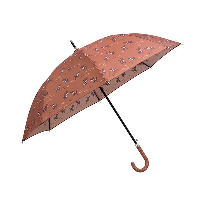 Детский зонтик Fresk "Лесной олень", янтарно-коричневый