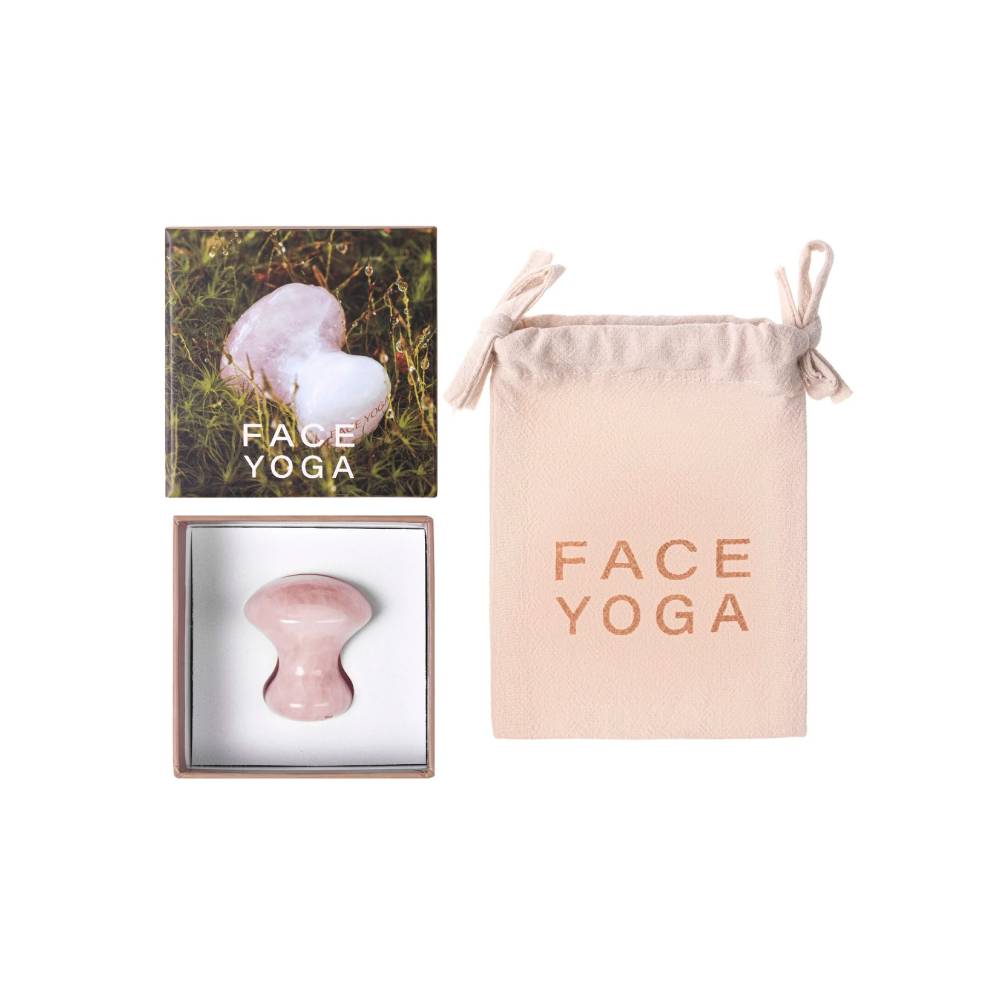 Массажер-грибок Face yoga, цвет розовый
