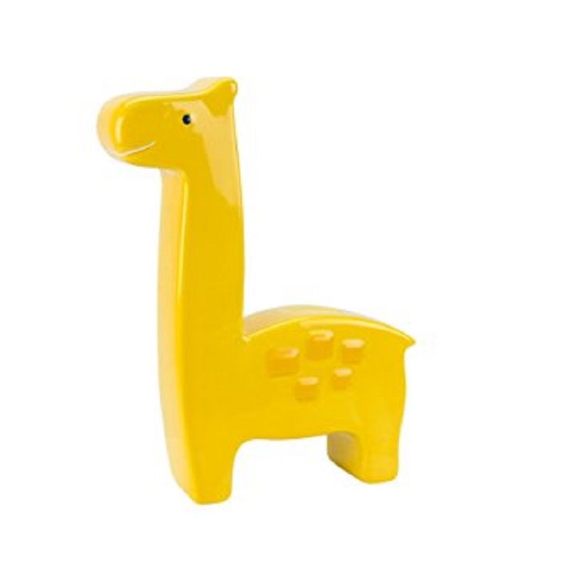 Керамическая копилка Pearhead "Жираф", желтая