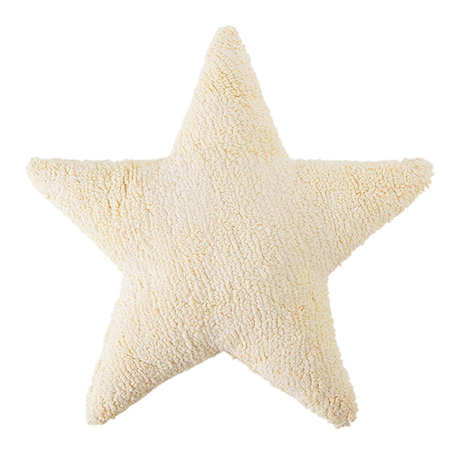 Декоративная подушка Lorena Canals "Звезда", ванильная, 50 х 50 см