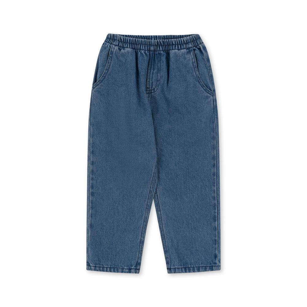 Брюки джинсовые Konges Slojd "Magot Denim Blue" синие - фото №1