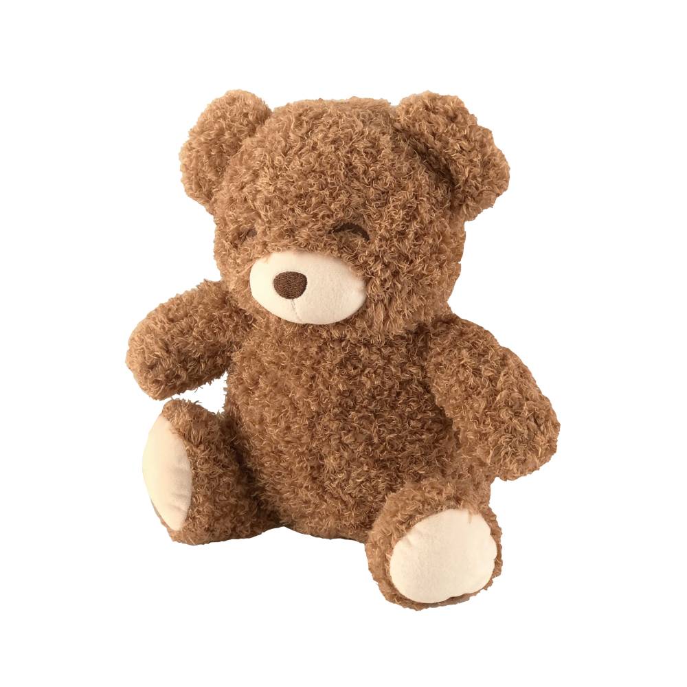 Мягкая игрушка petú petú "Медвежонок Raad", коричневый - фото №1