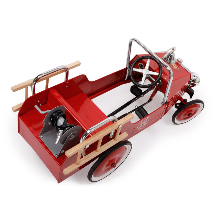 Педальная пожарная машина Baghera, для детей 3-6 лет