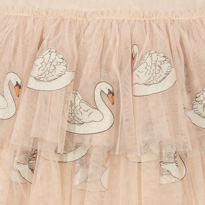Платье феи Konges Slojd "Fayette Swan Glitter", танцующие лебеди - фото №10