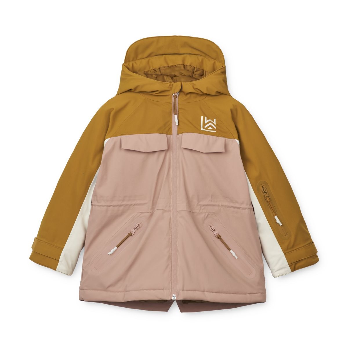 Куртка зимняя LIEWOOD "Kalle", темно-розовый микс - фото №1