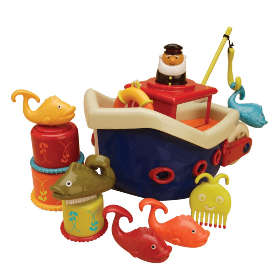 Набор игрушек для ванной Battat "Кораблик" - фото №1