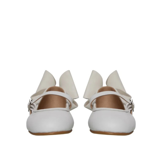 Туфли Marisharm "Кристина" со сменным декором сзади, белые - фото №9