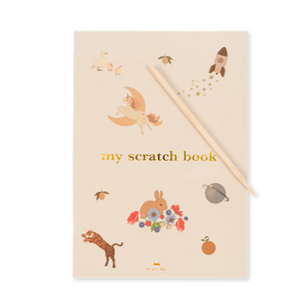 

Альбом для рисования Konges Slojd "My Scratch Book", мульти