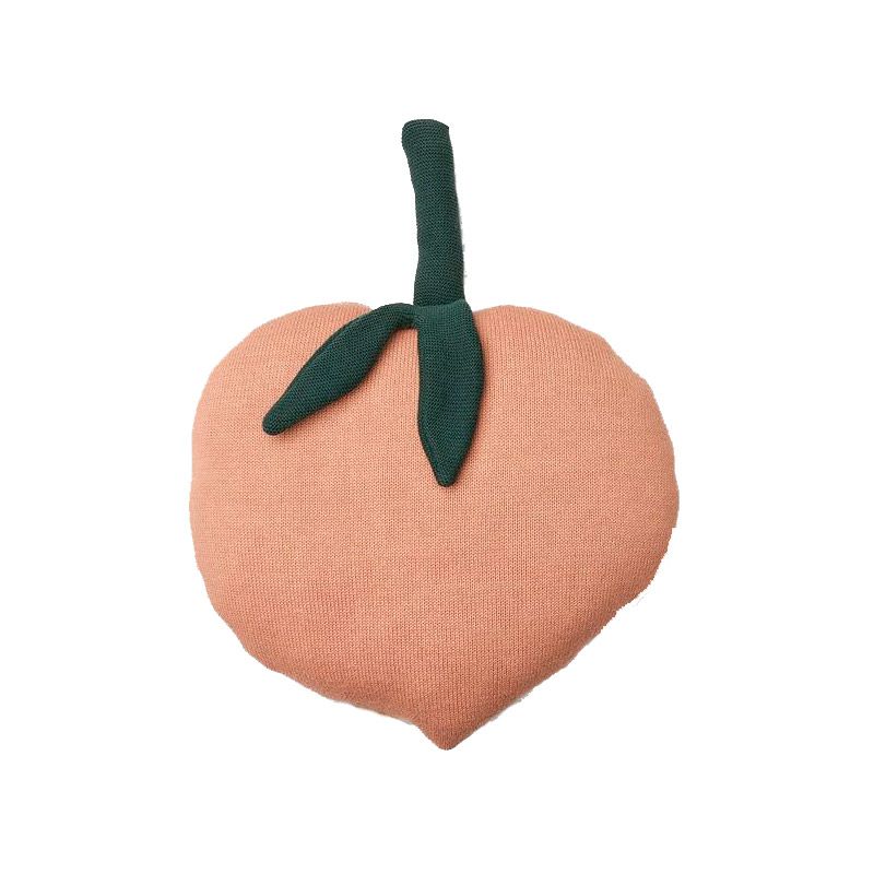 Подушка декоративная LIEWOOD "Персики", мульти микс с пыльно-розовым