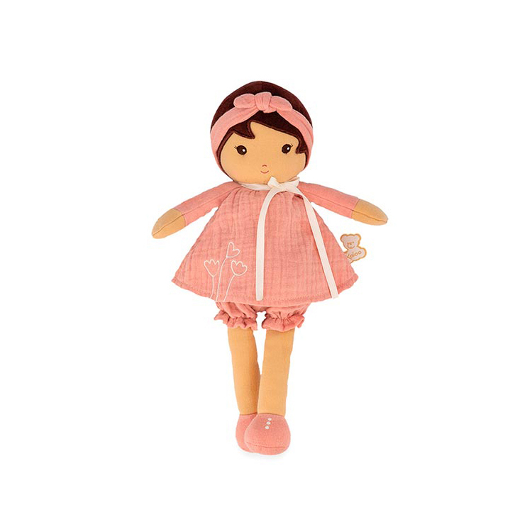 Текстильная кукла Kaloo "Amandine", в розовом костюме, серия "Tendresse de Kaloo", 32 см - фото №1