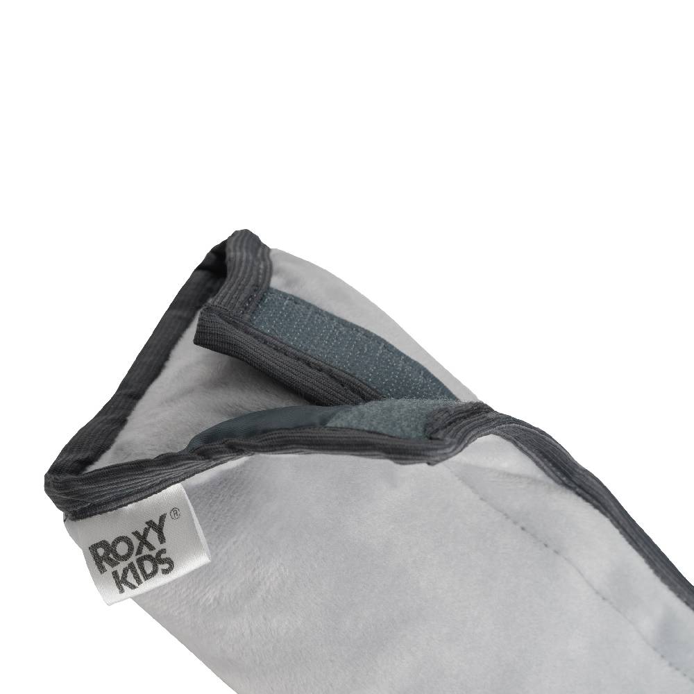 Подушка на ремень безопасности ROXY-KIDS, серая - фото №3