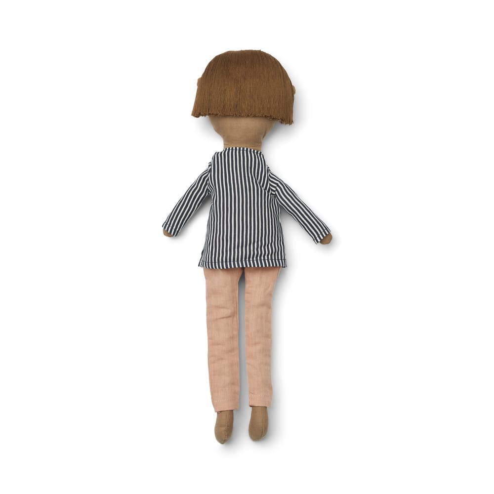Текстильная кукла LIEWOOD "Bolette", мульти микс с пыльно-розовым - фото №2