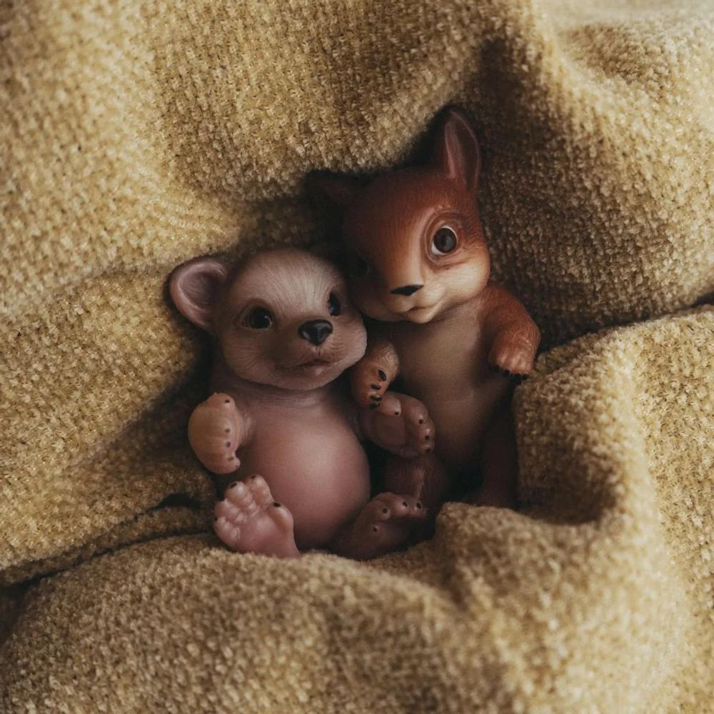 Игрушка Magic Manufactory "Белка", коллекция Magic Forest, 7 см - фото №8