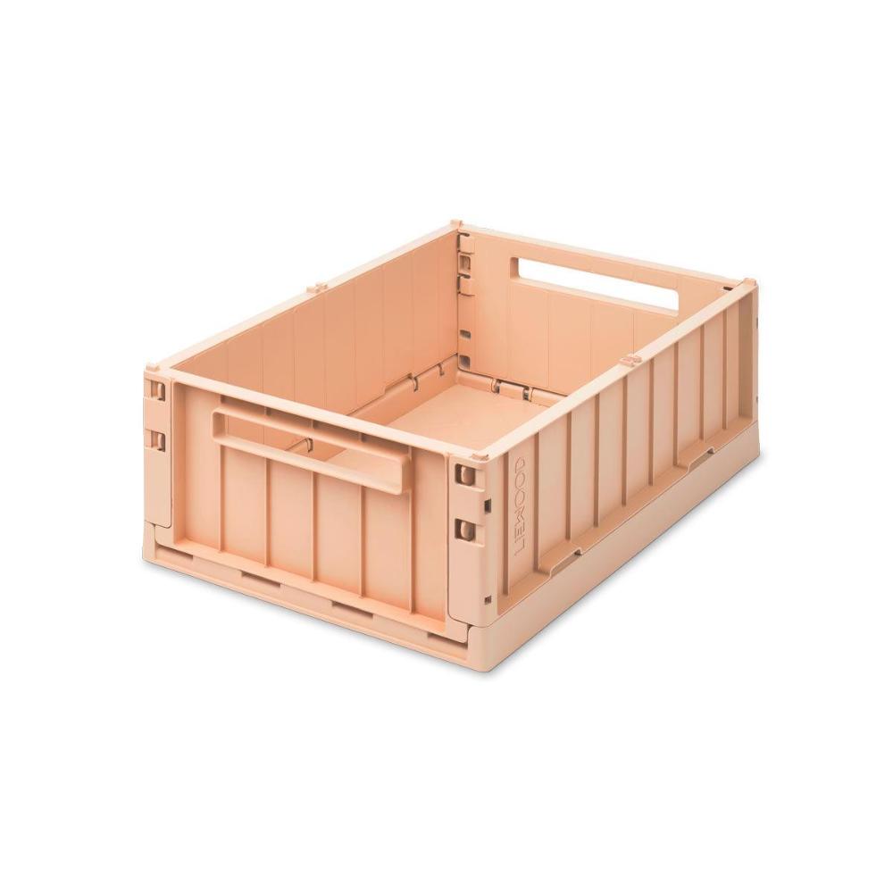 Складной ящик для хранения Liewood, размер L, темно-розовый