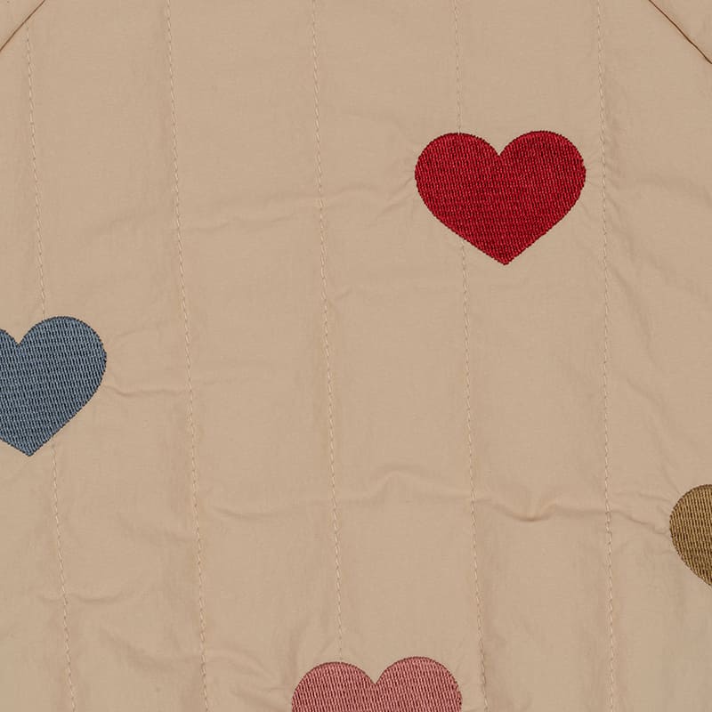 Куртка-бомбер Konges Slojd "Juno Frappe", красочные сердца - фото №6