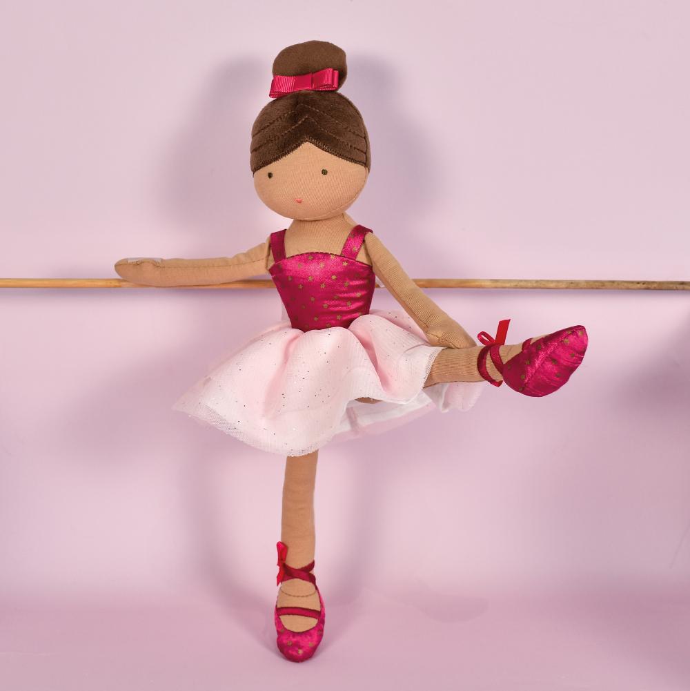 Мягкая игрушка Doudou et Compagnie "Балерина - Isadora" - фото №2