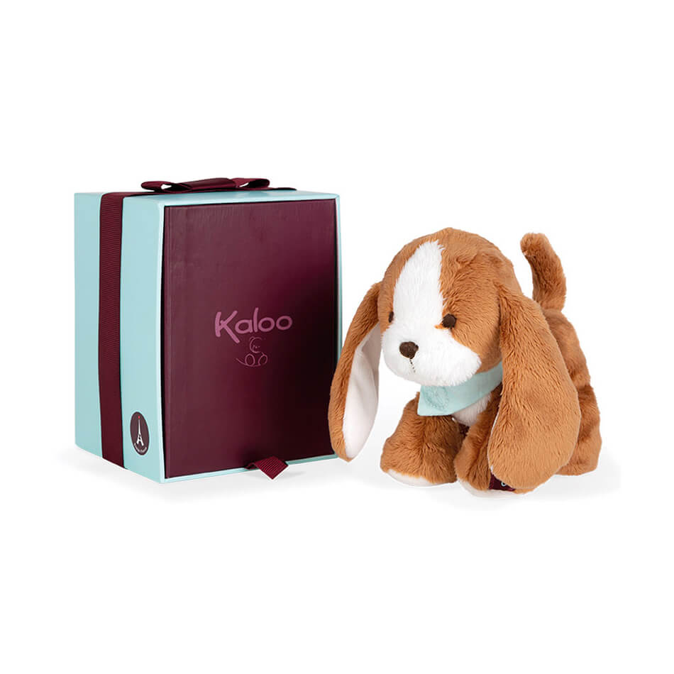 Мягкая игрушка Kaloo "Собачка Tiramisu", серия "Les Amis", коричневая, 14 см - фото №7
