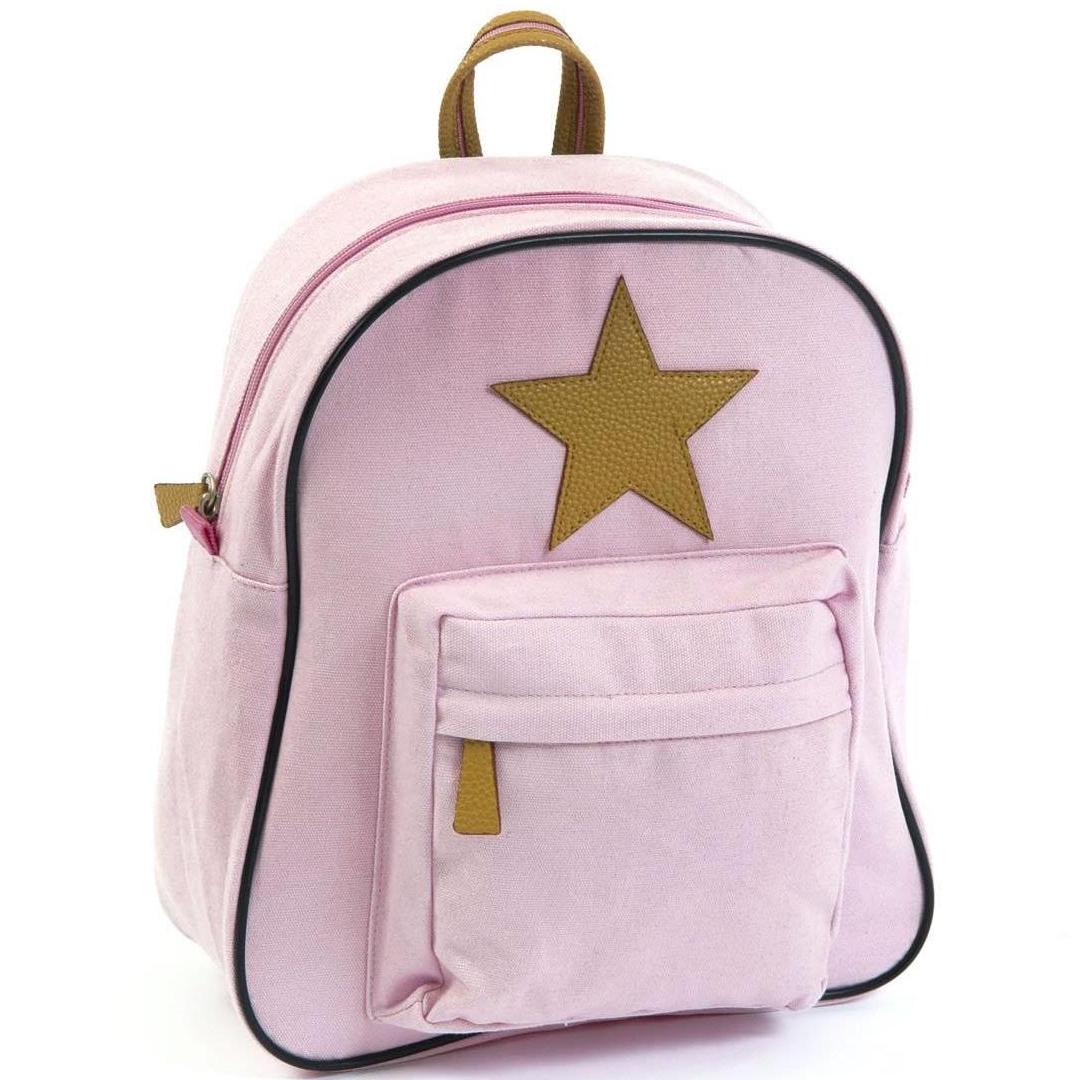 Рюкзак со звездой SmallStuff, розовый, большой