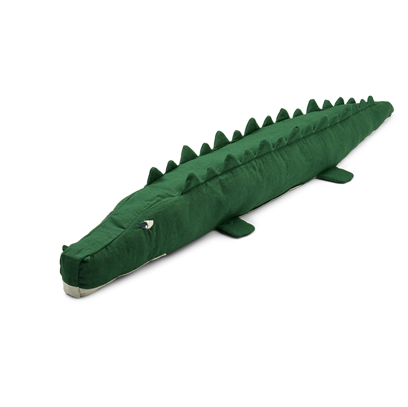 Текстильная игрушка LIEWOOD "Halfdan Крокодил", размер L, темно-зеленый - фото №1