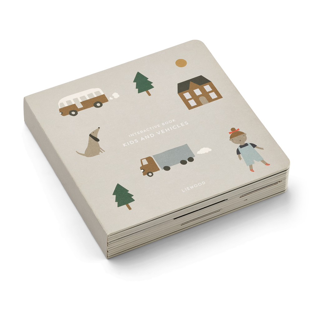Интерактивная книга LIEWOOD "Maitland Vehicles Downtown" микс - фото №2