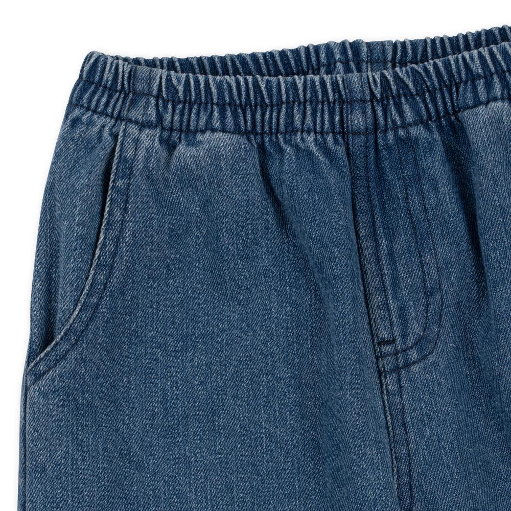Брюки джинсовые Konges Slojd "Magot Denim Blue" синие - фото №4