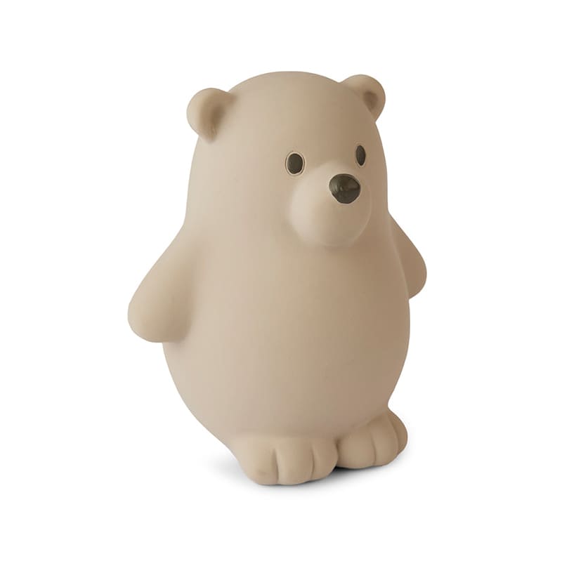 Игрушка для ванной в виде медведя nuuroo "Zaza", бежевая - фото №1