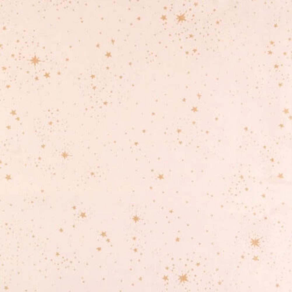 Конверт зимний для новорожденных Nobodinoz "Cozy Gold Stella/Pink", россыпь звезд с розовым, 0-3 мес - фото №4