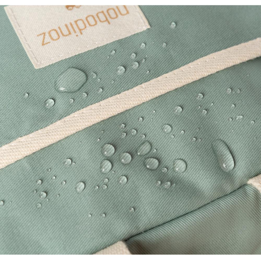 Термосумка Nobodinoz "Sunshine Eden", антично-зеленая, водонепроницаемая, 20 х 20 см - фото №4