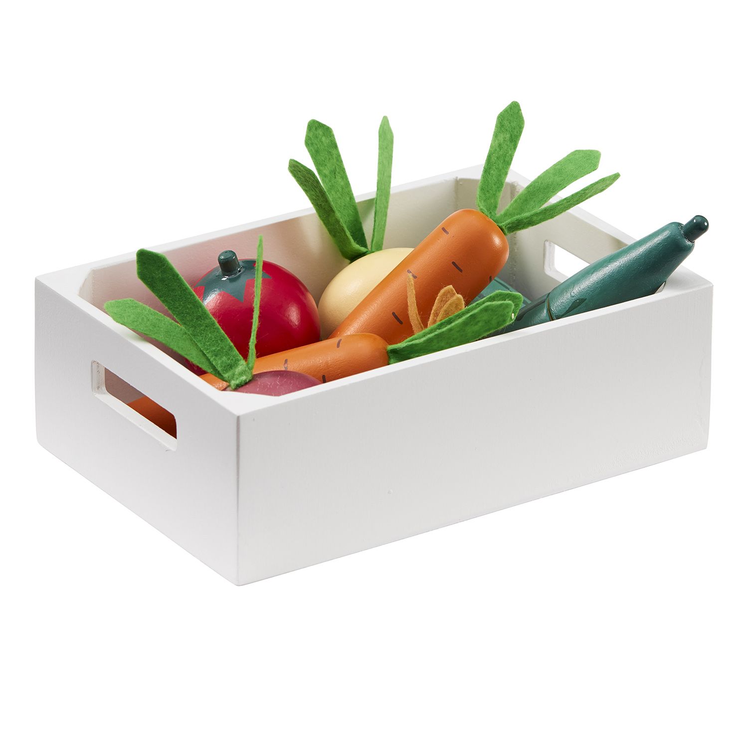 Набор игрушечных овощей в ящике Kid's Сoncept
