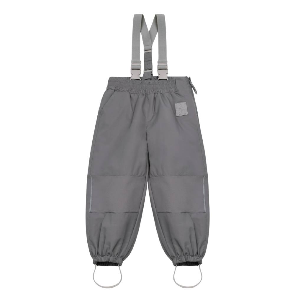 Брюки Leokid "Foggy gray" серые - фото №1