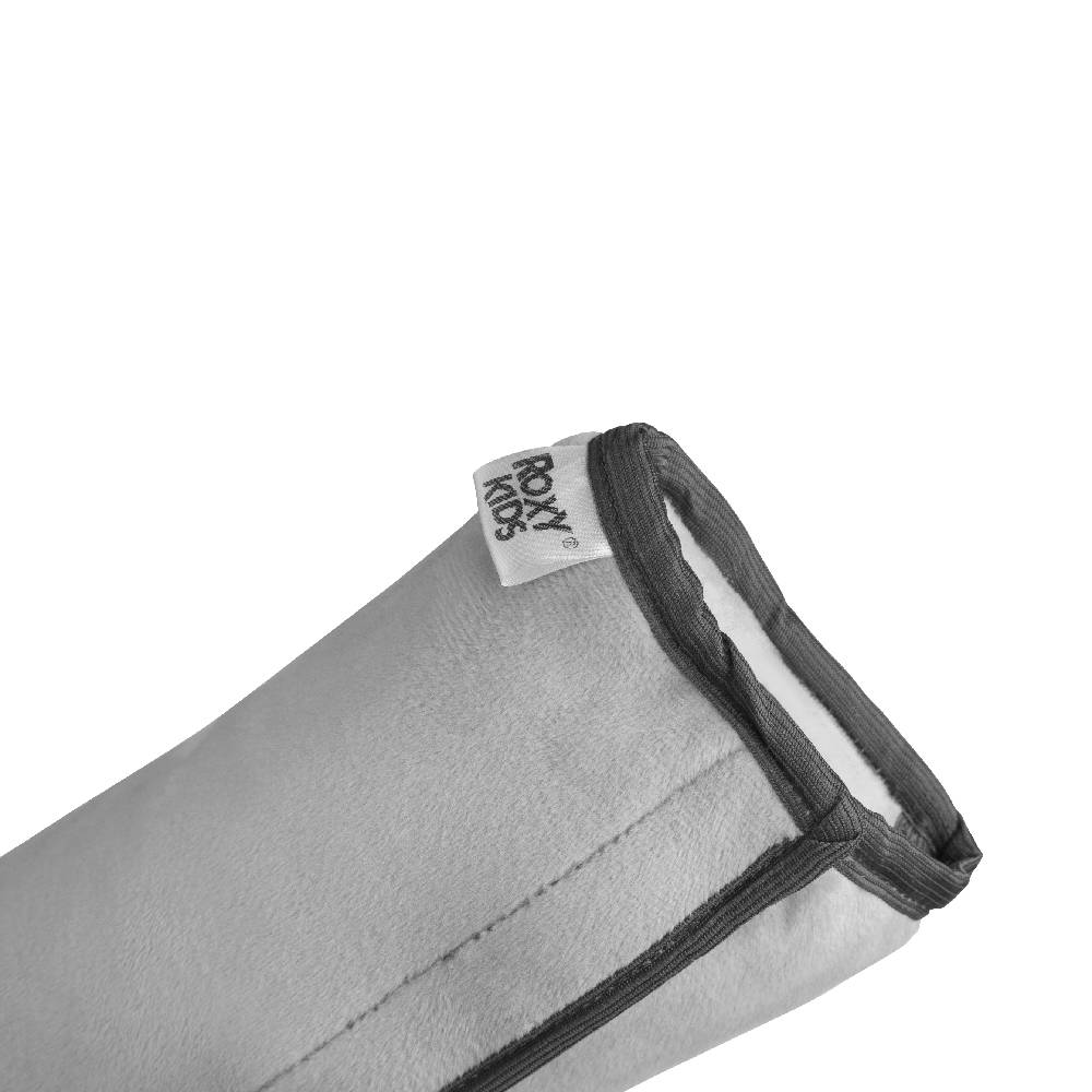 Подушка на ремень безопасности ROXY-KIDS, серая - фото №4