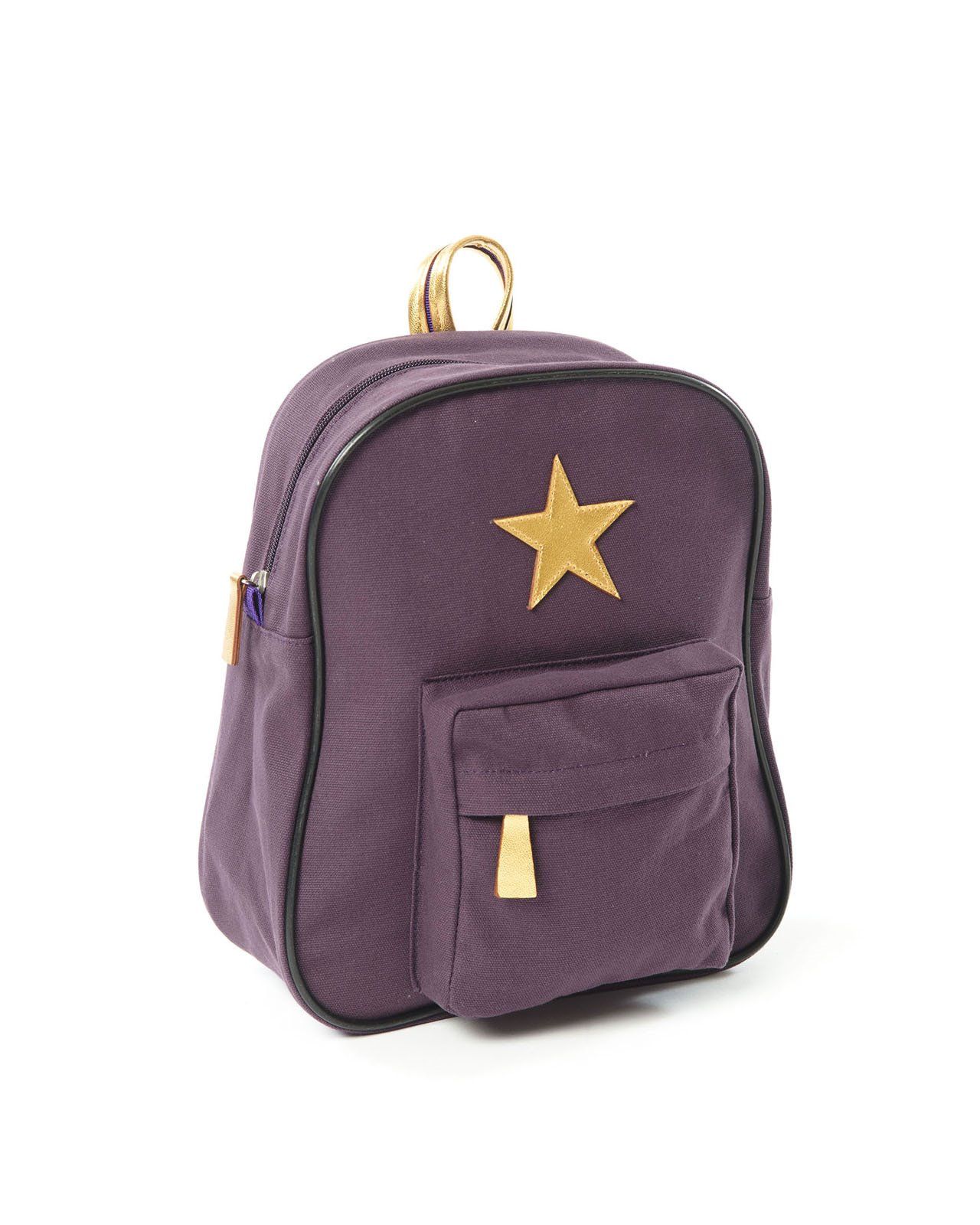 Рюкзак со звездой SmallStuff, фиолетовый, большой