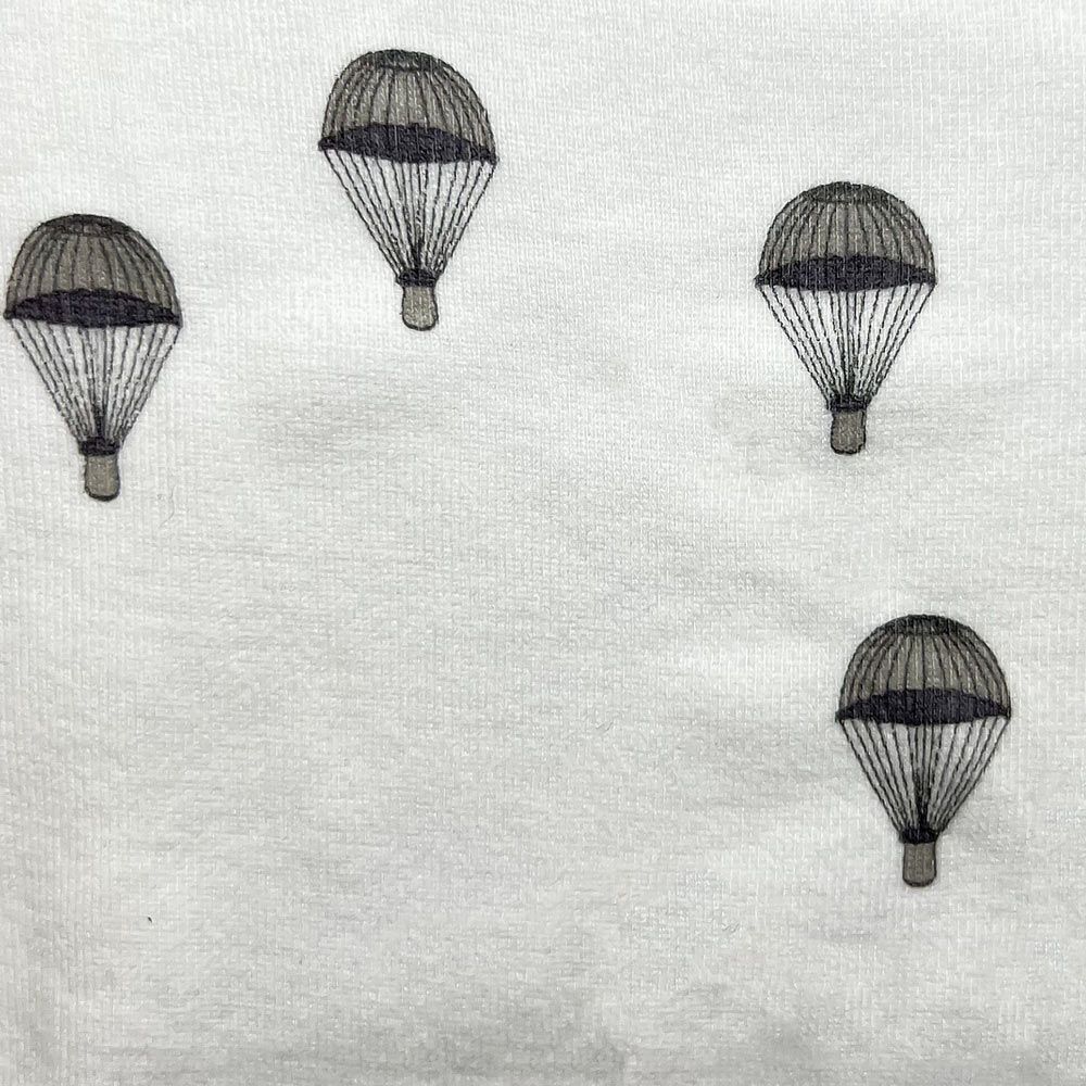 Штанишки с манжетами базовые Konges Slojd "Parachute", серые - фото №2