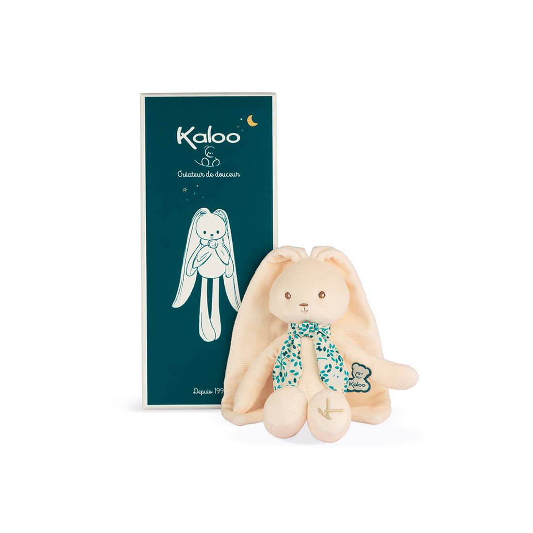 Мягкая игрушка Kaloo "Кролик", серия "Lapinoo", кремовый, маленький, 25 см