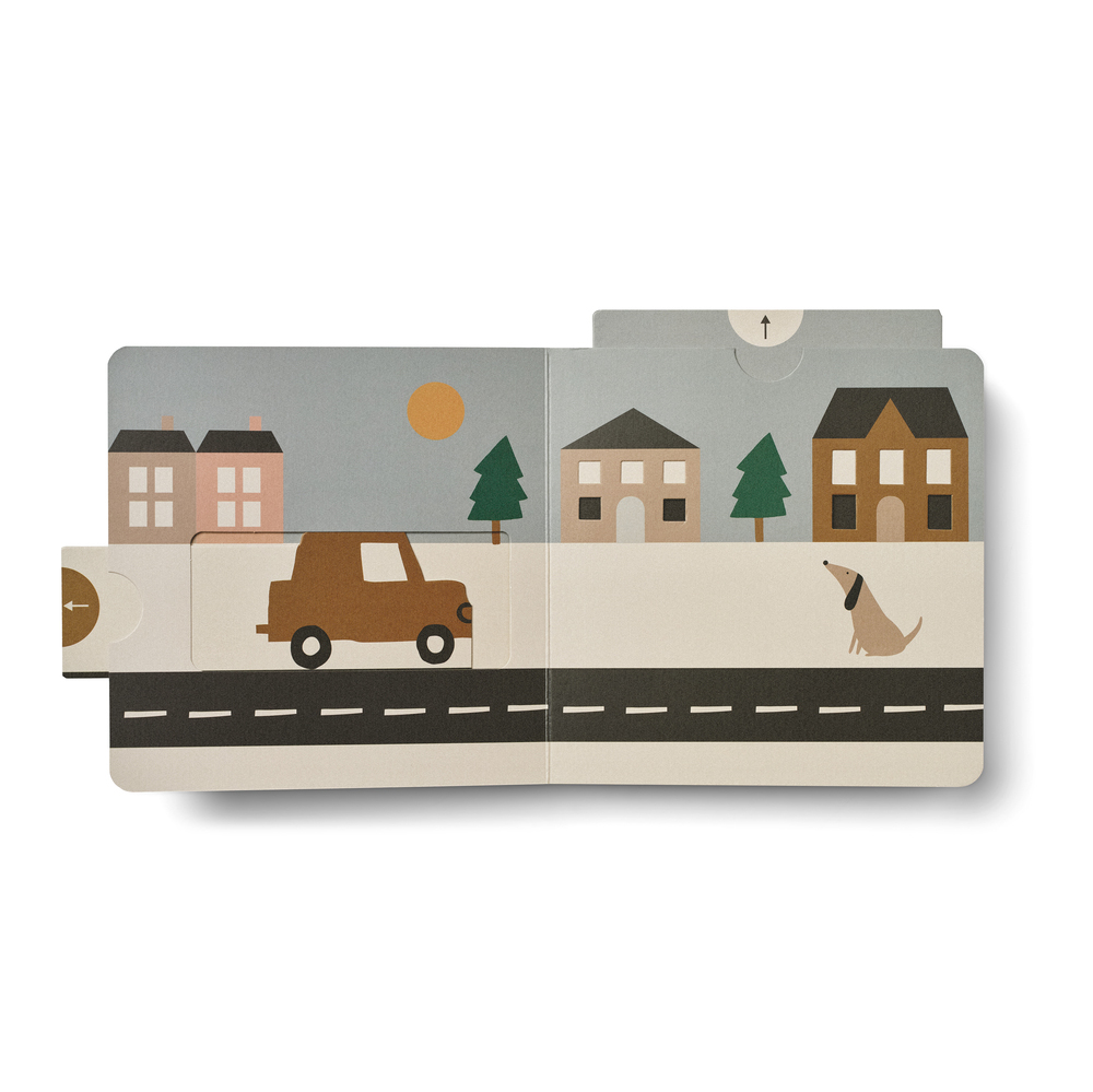 Интерактивная книга LIEWOOD "Maitland Vehicles Downtown" микс - фото №7