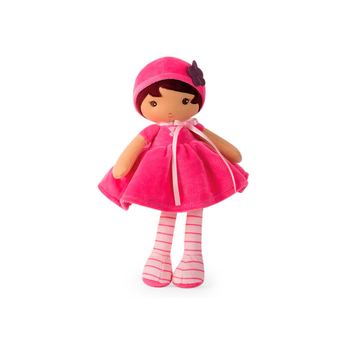 Текстильная кукла Kaloo "Emma", в розовом платье, серия "Tendresse de Kaloo", 32 см - фото №1
