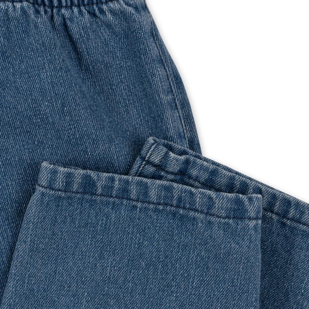 Брюки джинсовые Konges Slojd "Magot Denim Blue" синие - фото №3